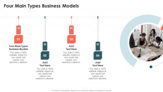 Four Main Types Business Models In Powerpoint And Google Slides Cpb