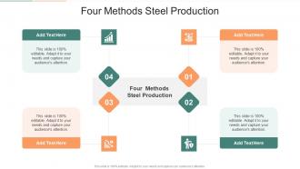 Four Methods Steel Production In Powerpoint And Google Slides Cpb