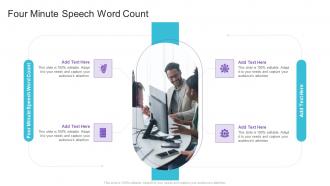 Four Minute Speech Word Count In Powerpoint And Google Slides Cpb