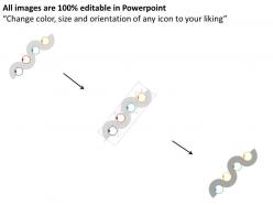 69040653 style circular zig-zag 4 piece powerpoint presentation diagram template slide