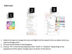 Four options infographic design flat powerpoint desgin