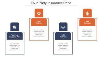 Four Party Insurance Price Ppt Powerpoint Presentation Layouts File Formats Cpb