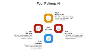 Four patterns ai ppt powerpoint presentation styles templates cpb