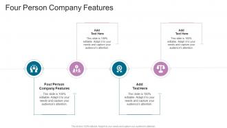 Four Person Company Features In Powerpoint And Google Slides Cpb