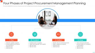Four Phases Of Project Procurement Management Planning