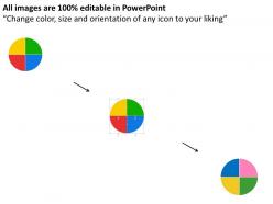 58070639 style division pie 4 piece powerpoint presentation diagram infographic slide