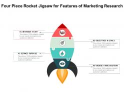 Four Piece Rocket Jigsaw For Features Of Marketing Research