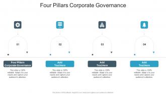 Four Pillars Corporate Governance In Powerpoint And Google Slides Cpb