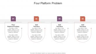 Four Platform Problem In Powerpoint And Google Slides Cpb