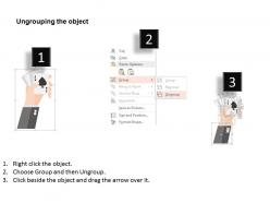 Four playing cards for game flat powerpoint design