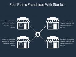 Four points franchises with star icon
