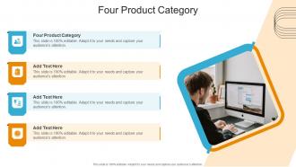 Four Product Category In Powerpoint And Google Slides Cpb