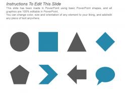 Four puzzle pieces for decision making process powerpoint slide images