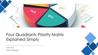 Four Quadrants Priority Matrix Explained Simply PPT Designs AT