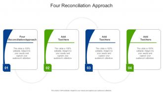 Four Reconciliation Approach In Powerpoint And Google Slides Cpb
