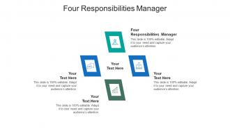 Four responsibilities manager ppt powerpoint presentation file graphics design cpb