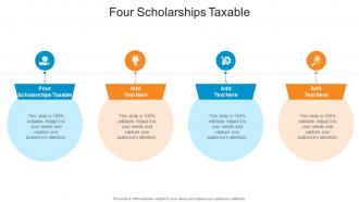 Four Scholarships Taxable In Powerpoint And Google Slides Cpb