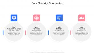 Four Security Companies In Powerpoint And Google Slides Cpb