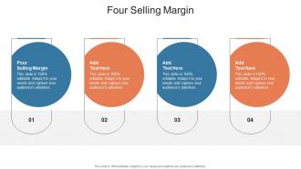 Four Selling Margin In Powerpoint And Google Slides Cpb