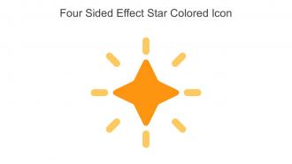 Four Sided Effect Star Colored Icon In Powerpoint Pptx Png And Editable Eps Format