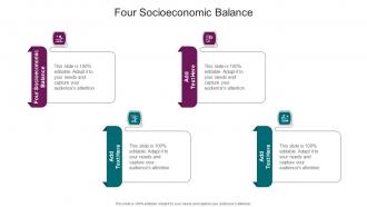Four Socioeconomic Balance In Powerpoint And Google Slides Cpb