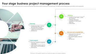 Four Stage Business Project Management Process