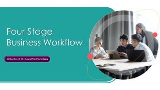 Four Stage Business Workflow Powerpoint Ppt Template Bundles