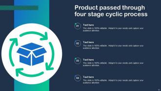 Four Stage Cyclic Process Powerpoint PPT Template Bundles Downloadable Attractive
