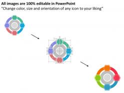 57959402 style circular loop 4 piece powerpoint presentation diagram infographic slide