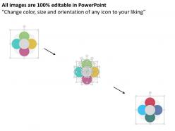 32428079 style circular loop 4 piece powerpoint presentation diagram infographic slide