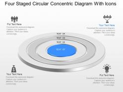 37719414 style cluster concentric 4 piece powerpoint presentation diagram infographic slide