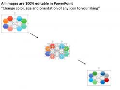 78648400 style cluster hexagonal 4 piece powerpoint presentation diagram infographic slide