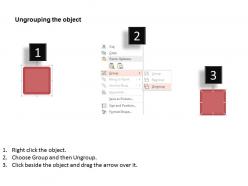 Four staged option diagram for business flat powerpoint design