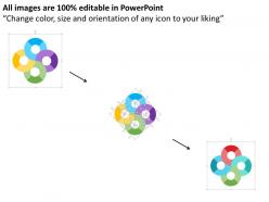 5674039 style cluster venn 4 piece powerpoint presentation diagram infographic slide