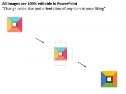 32577529 style division non-circular 4 piece powerpoint presentation diagram template slide