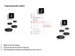 74492039 style circular zig-zag 4 piece powerpoint presentation diagram infographic slide