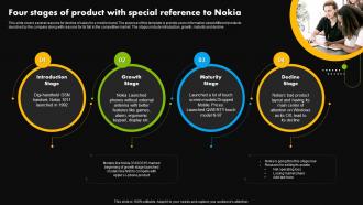 Four Stages Of Product With Special Reference To Nokia Stages Of Product Lifecycle Management