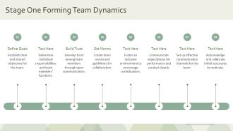 Four Stages Of Team Development Building PPT Structure AT Best