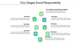Four stages social responsibility ppt powerpoint presentation layouts example introduction cpb