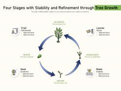 Four stages with stability and refinement through tree growth