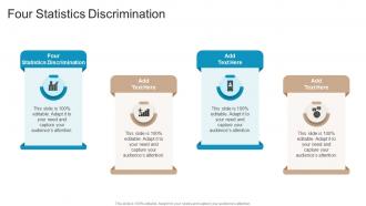 Four Statistics Discrimination In Powerpoint And Google Slides Cpb