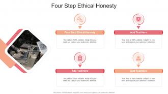 Four Step Ethical Honesty In Powerpoint And Google Slides Cpb