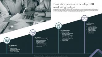 Four Step Process To Develop B2B Marketing Budget Complete Guide To Develop Business