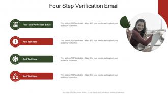 Four Step Verification Email In Powerpoint And Google Slides Cpb