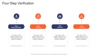 Four Step Verification In Powerpoint And Google Slides Cpb