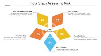 Four steps assessing risk ppt powerpoint presentation icon inspiration cpb