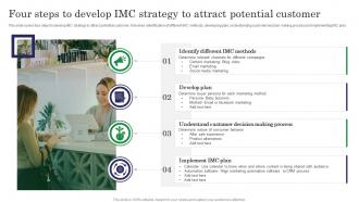 Four Steps To Develop IMC Strategy To Attract Potential Customer
