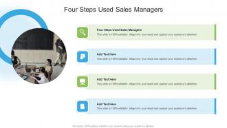 Four Steps Used Sales Managers In Powerpoint And Google Slides Cpb