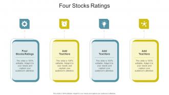 Four Stocks Ratings In Powerpoint And Google Slides Cpb