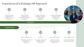 Four Strategic Pillars Of A Successful HR Strategy PPT Template AT Interactive Multipurpose